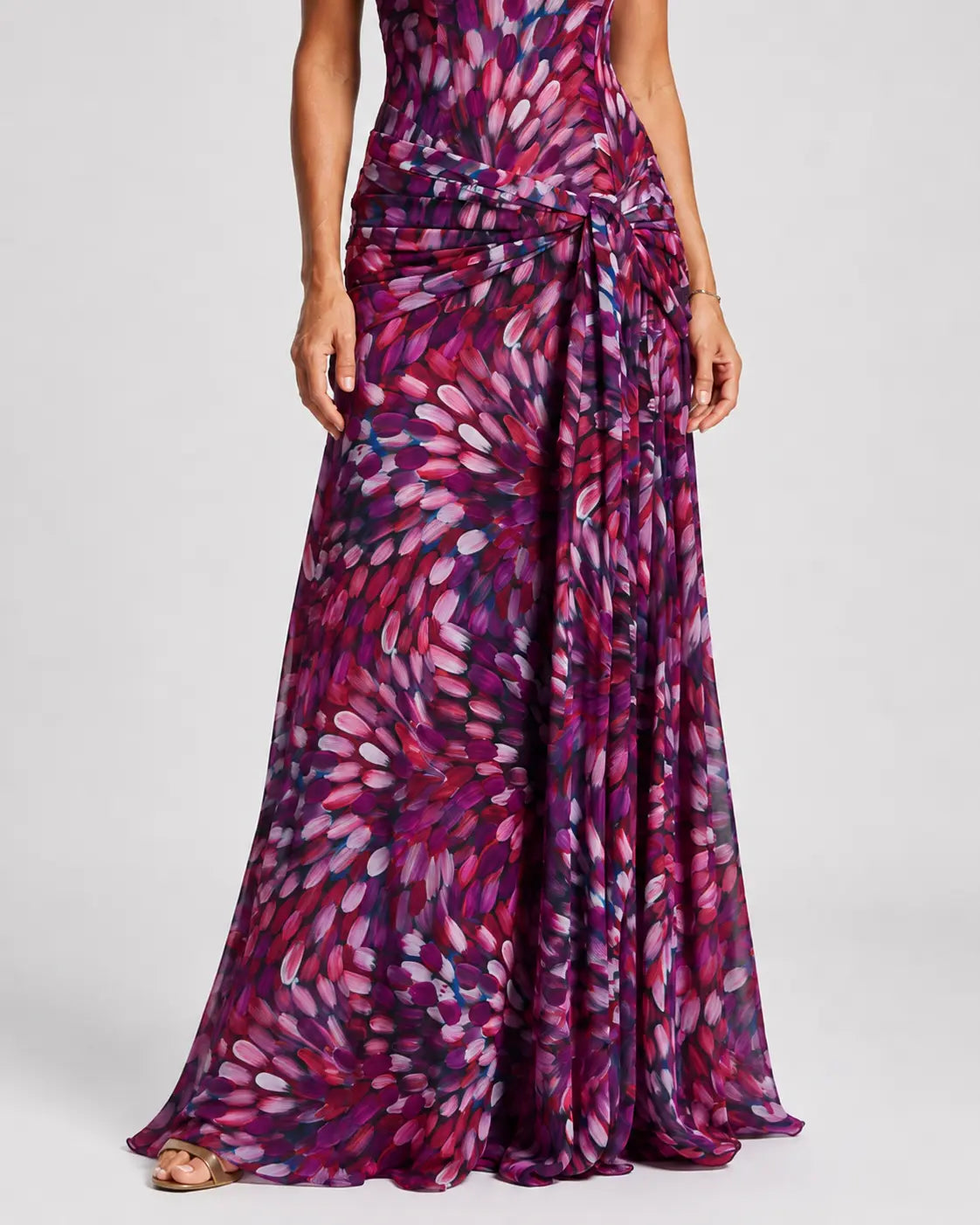 Ilaria Vestido Maxi Estampado