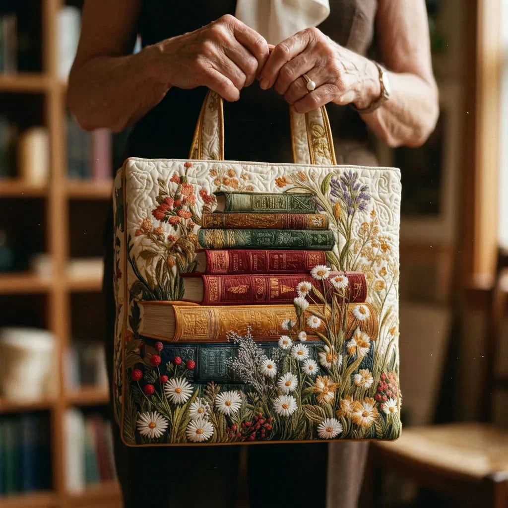 Bolso Artesanal - Motivo Floral