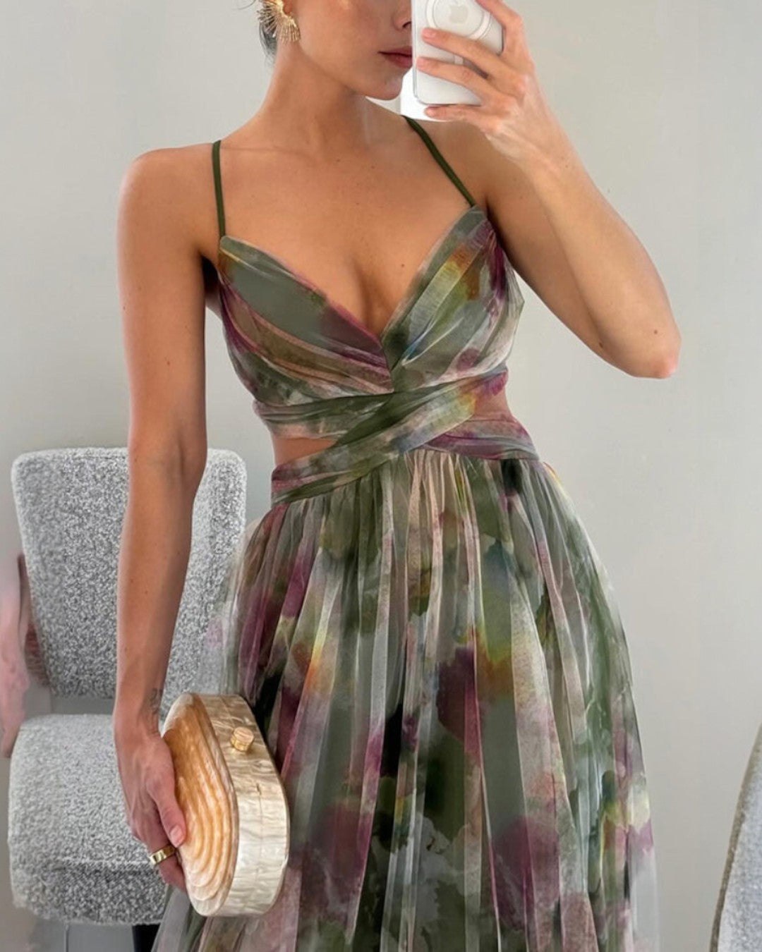 Robe Marbella en Soie Élégante – Maison Claire et Sylvie