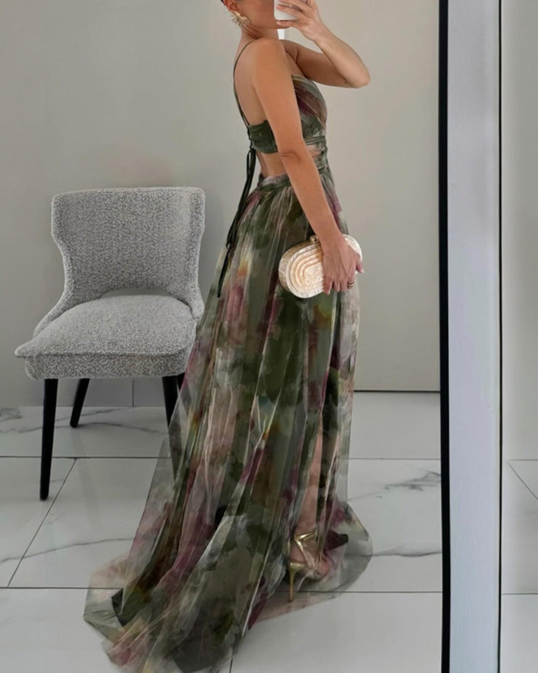 Robe Marbella en Soie Élégante – Maison Claire et Sylvie
