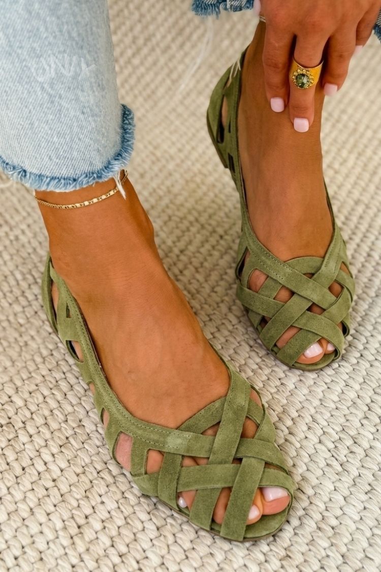 Lourdes | Sandalias trenzadas elegantes