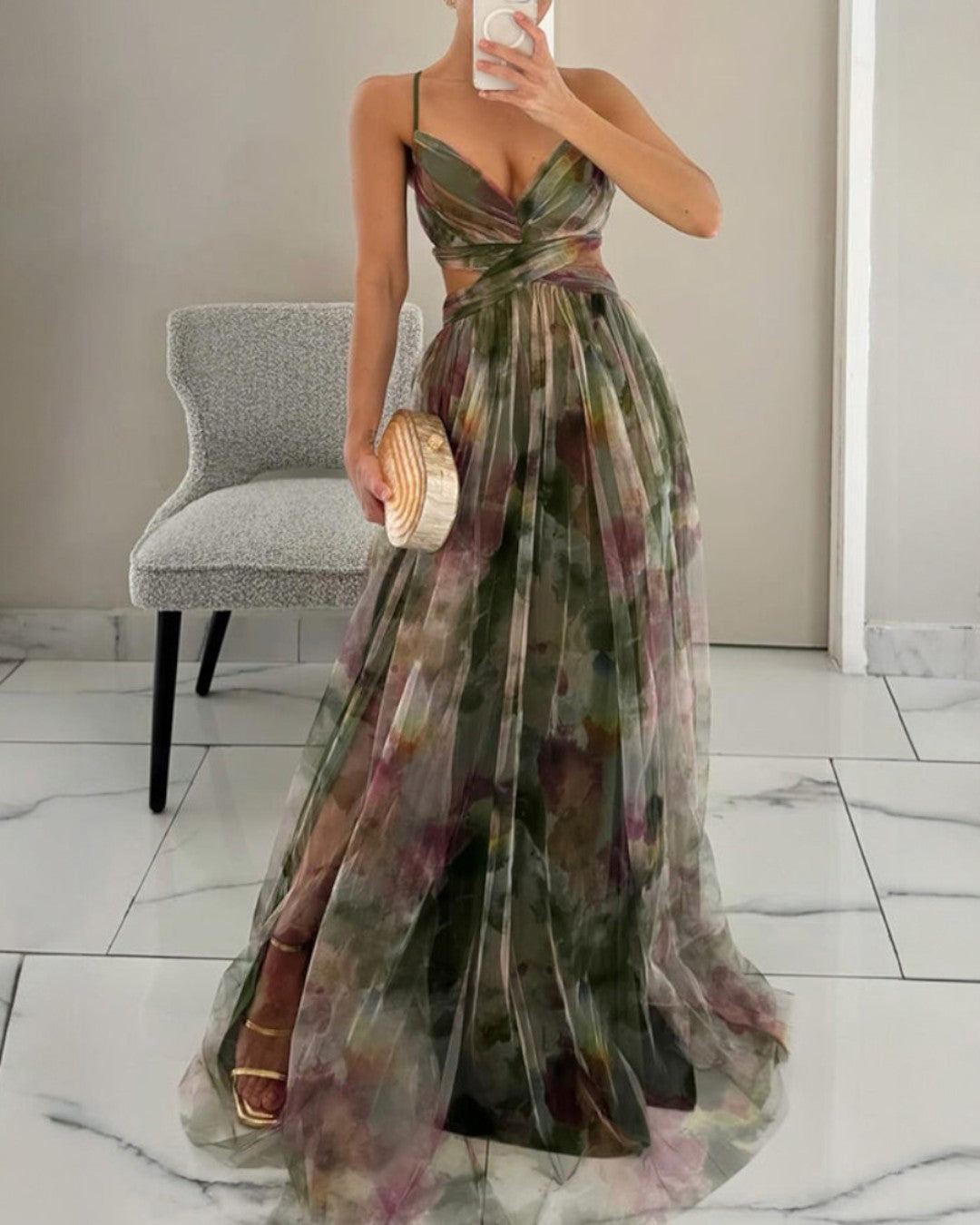 Robe Marbella en Soie Élégante – Maison Claire et Sylvie