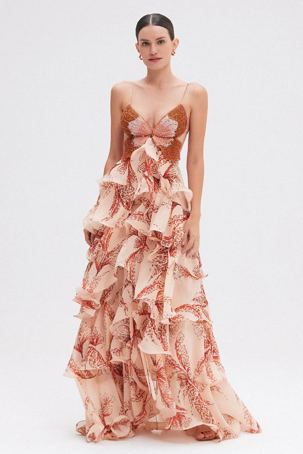 Robe Ibiza en Soie Élégante – Maison Claire et Sylvie