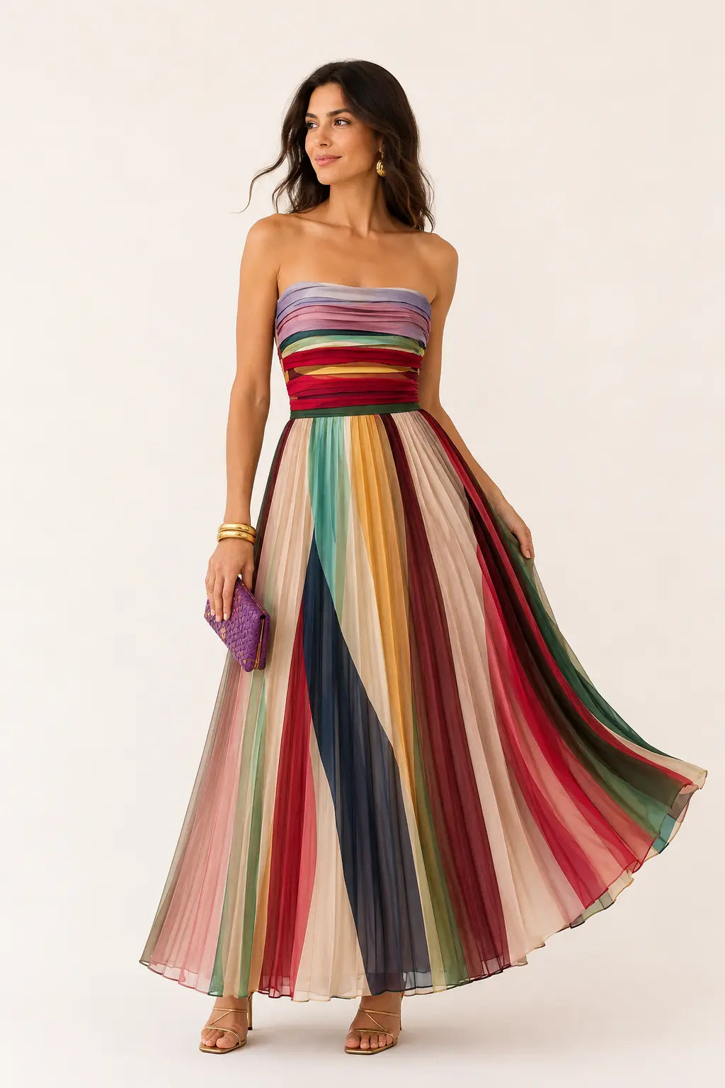 Alina Vestido largo elegante