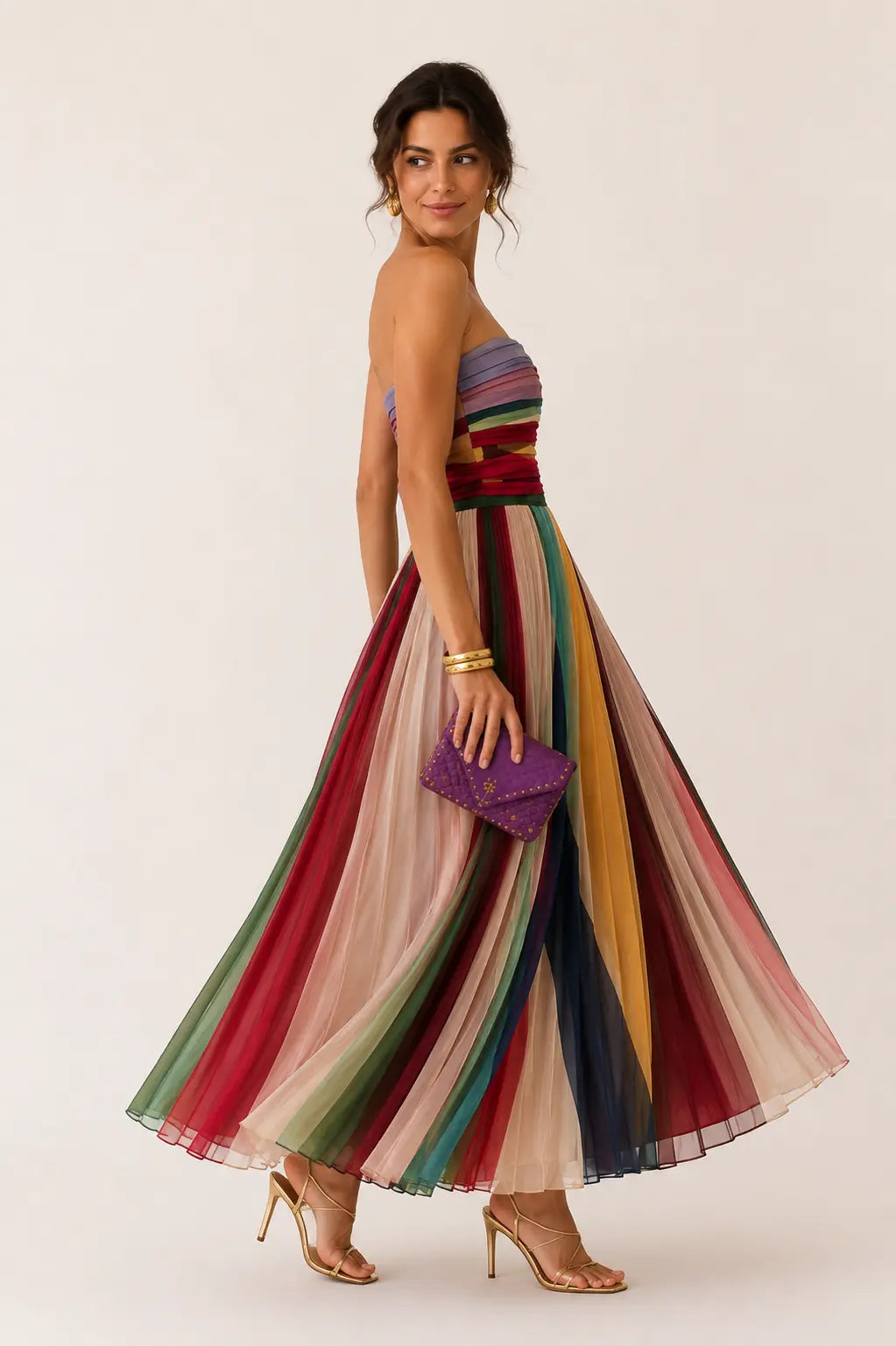Alina Vestido largo elegante