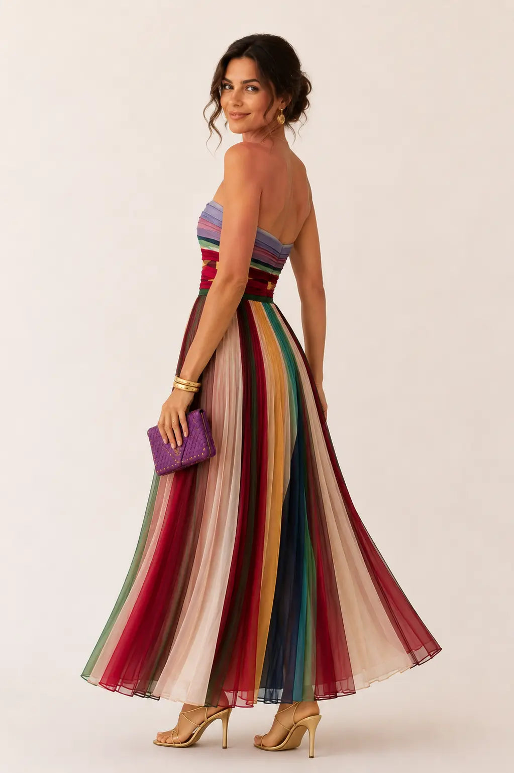 Alina Vestido largo elegante