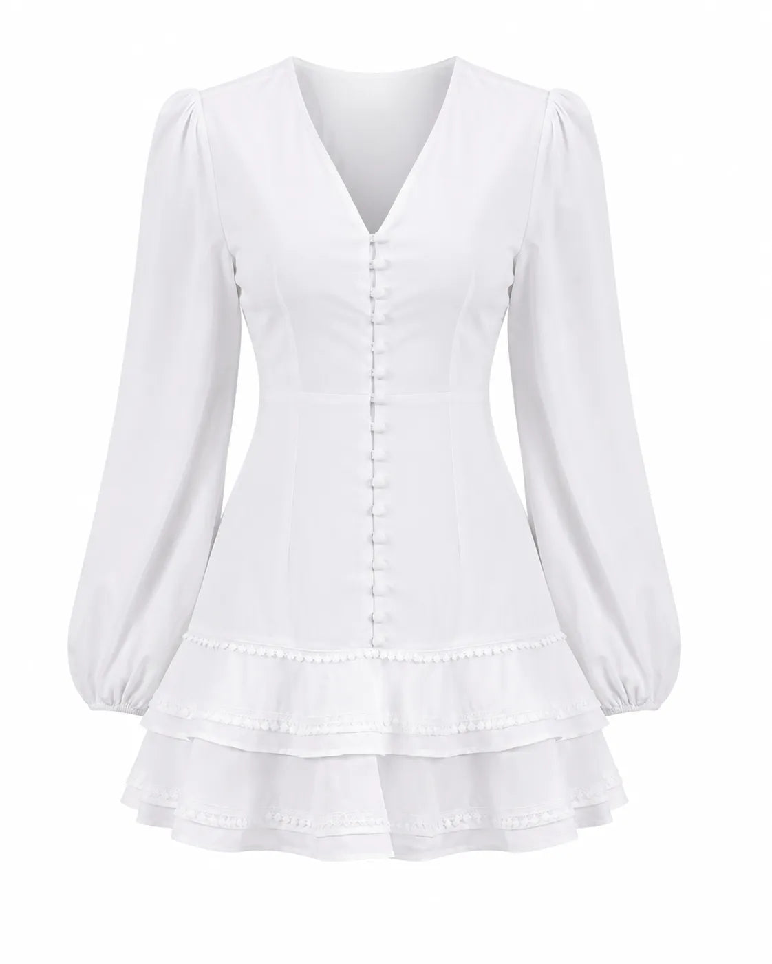 Vestido Élodie White Mini