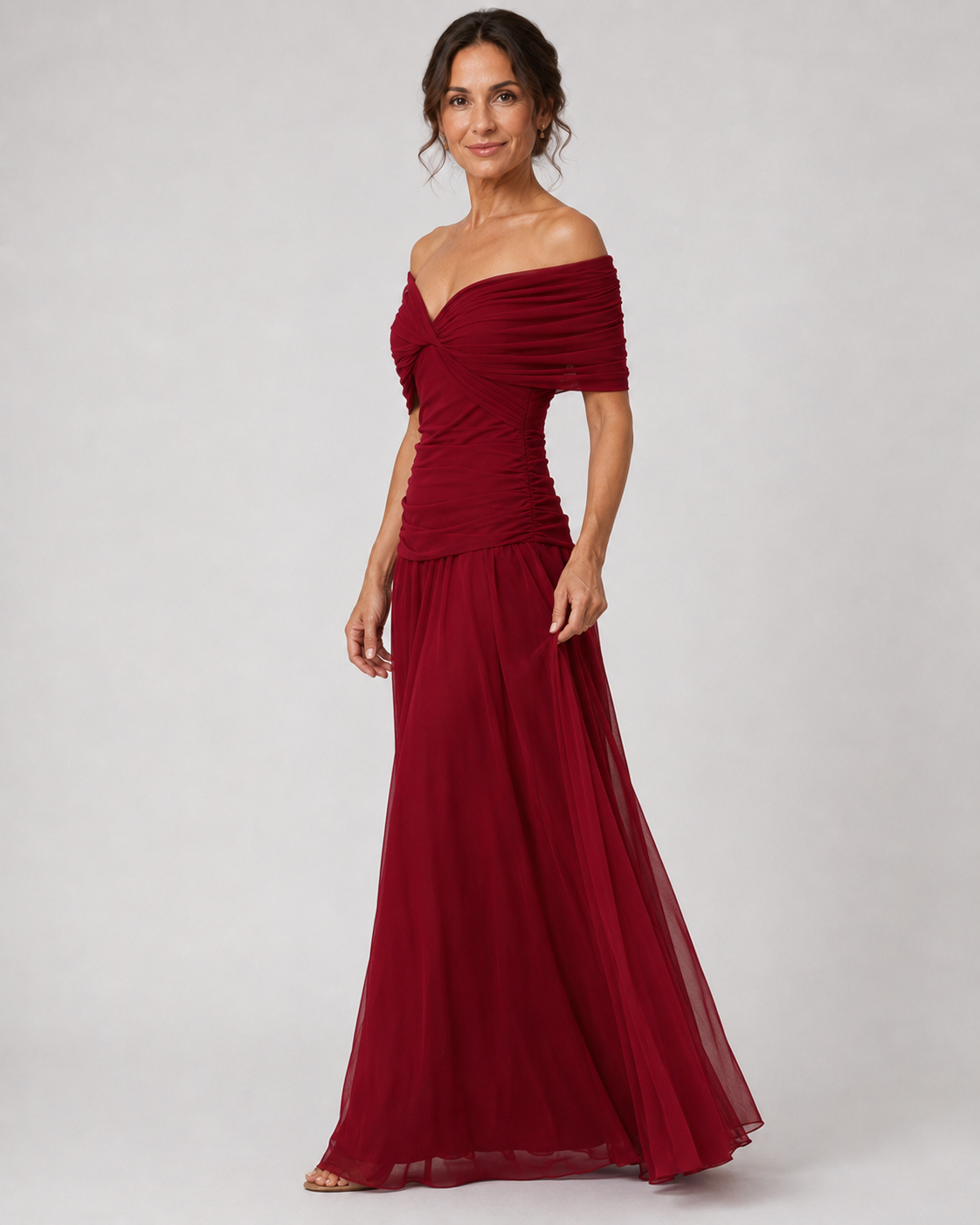 Luana Vestido Maxi de Gasa