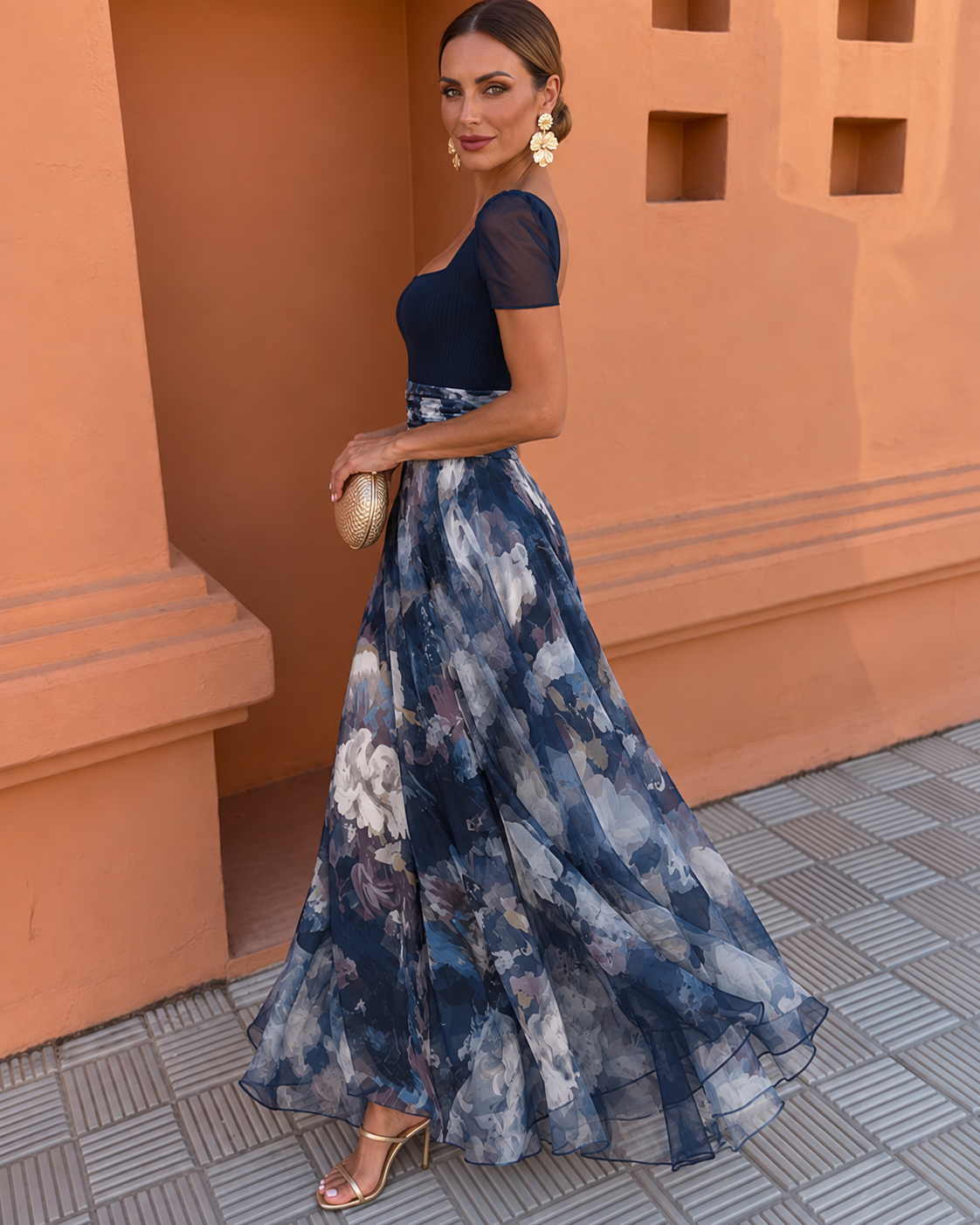 Inés Vestido Maxi Floral