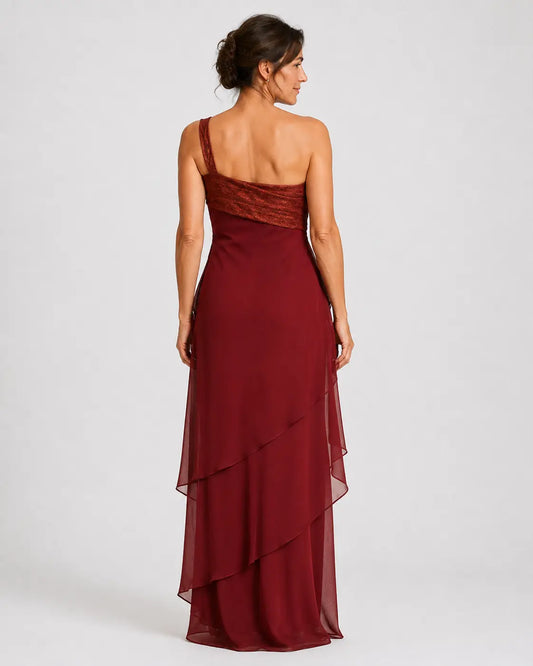Sira Vestido Maxi Asimétrico