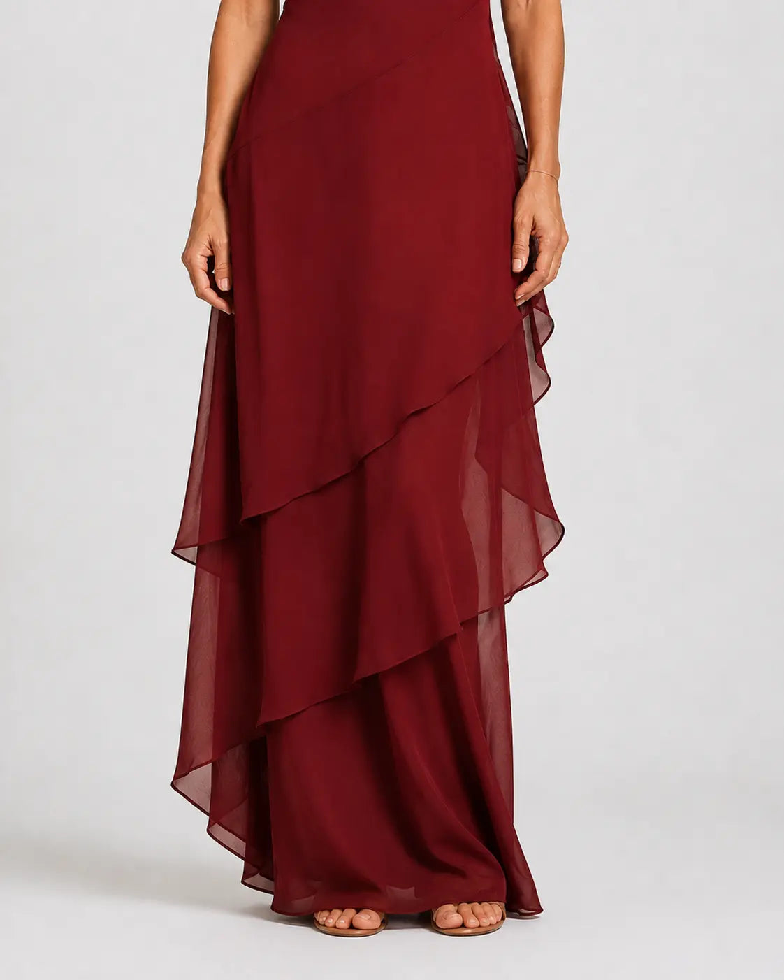 Sira Vestido Maxi Asimétrico