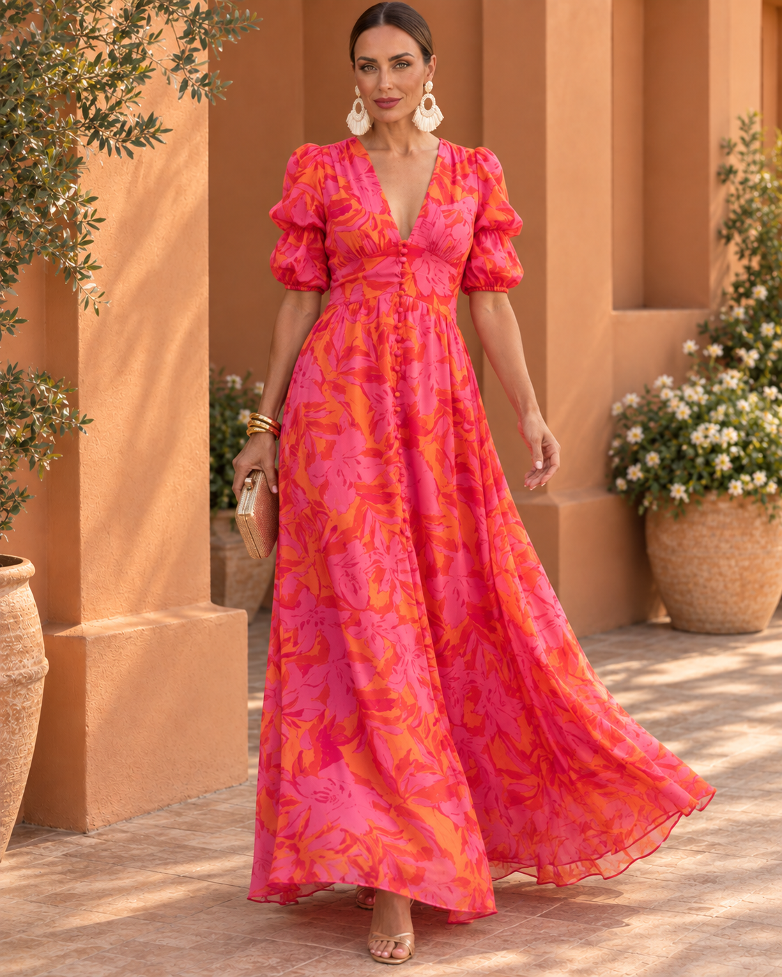 Caroline Vestido Maxi
