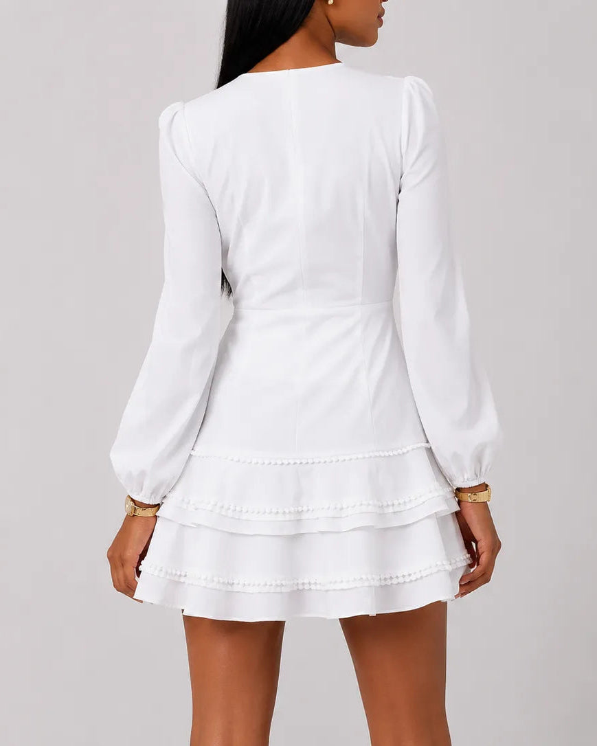 Vestido Élodie White Mini