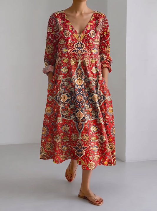 Vestido Fluido Ginevra - Corte Suave para Mujer