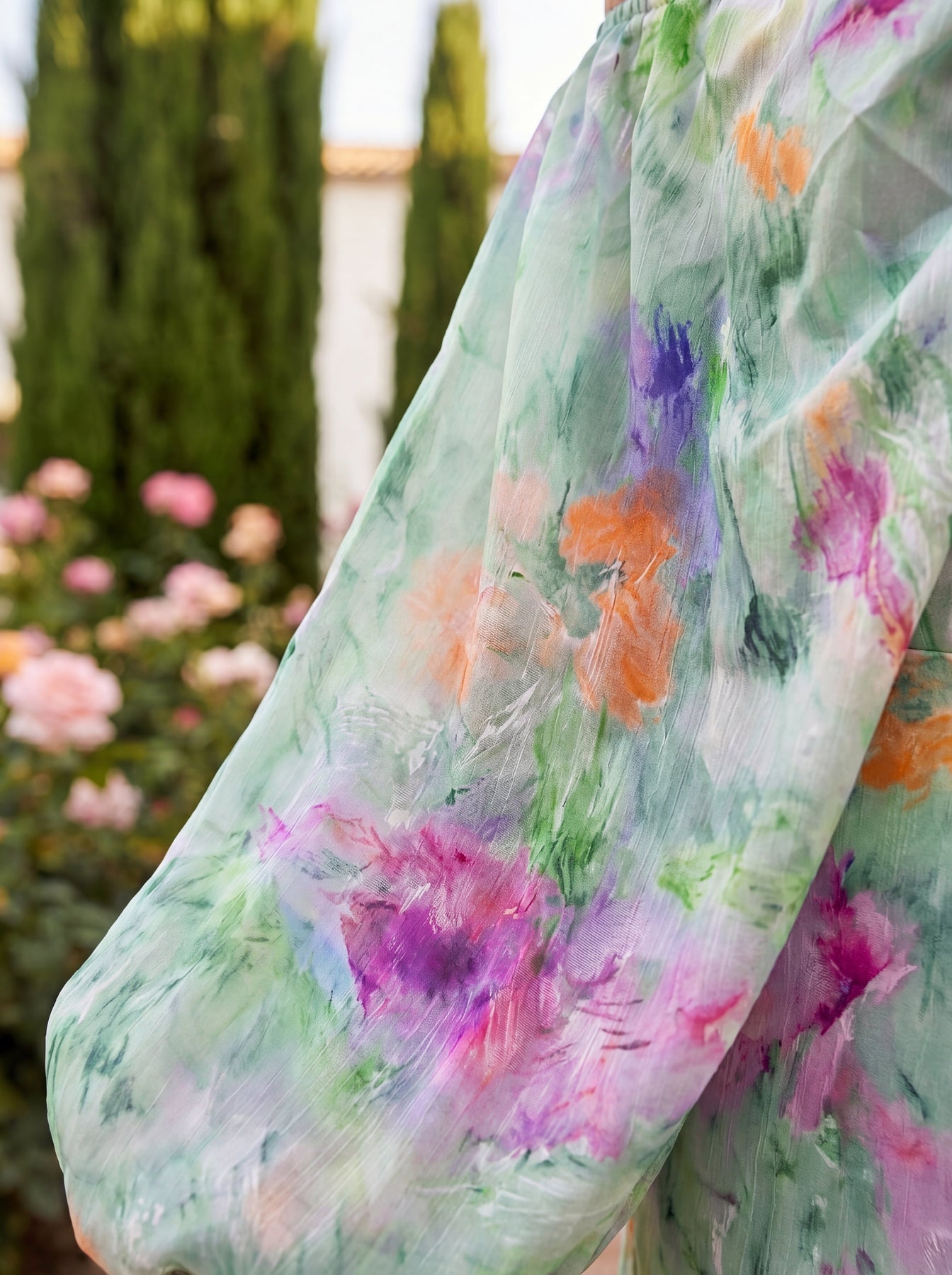 Robe Élégante Lindaraja en Tissu Luxueux – Maison Claire et Sylvie