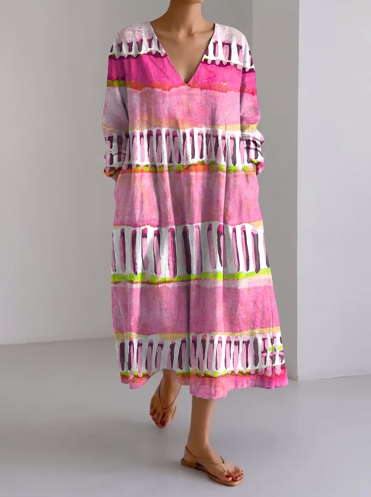Vestido Ligero de Día Chiara - Corte Confortable para Mujer