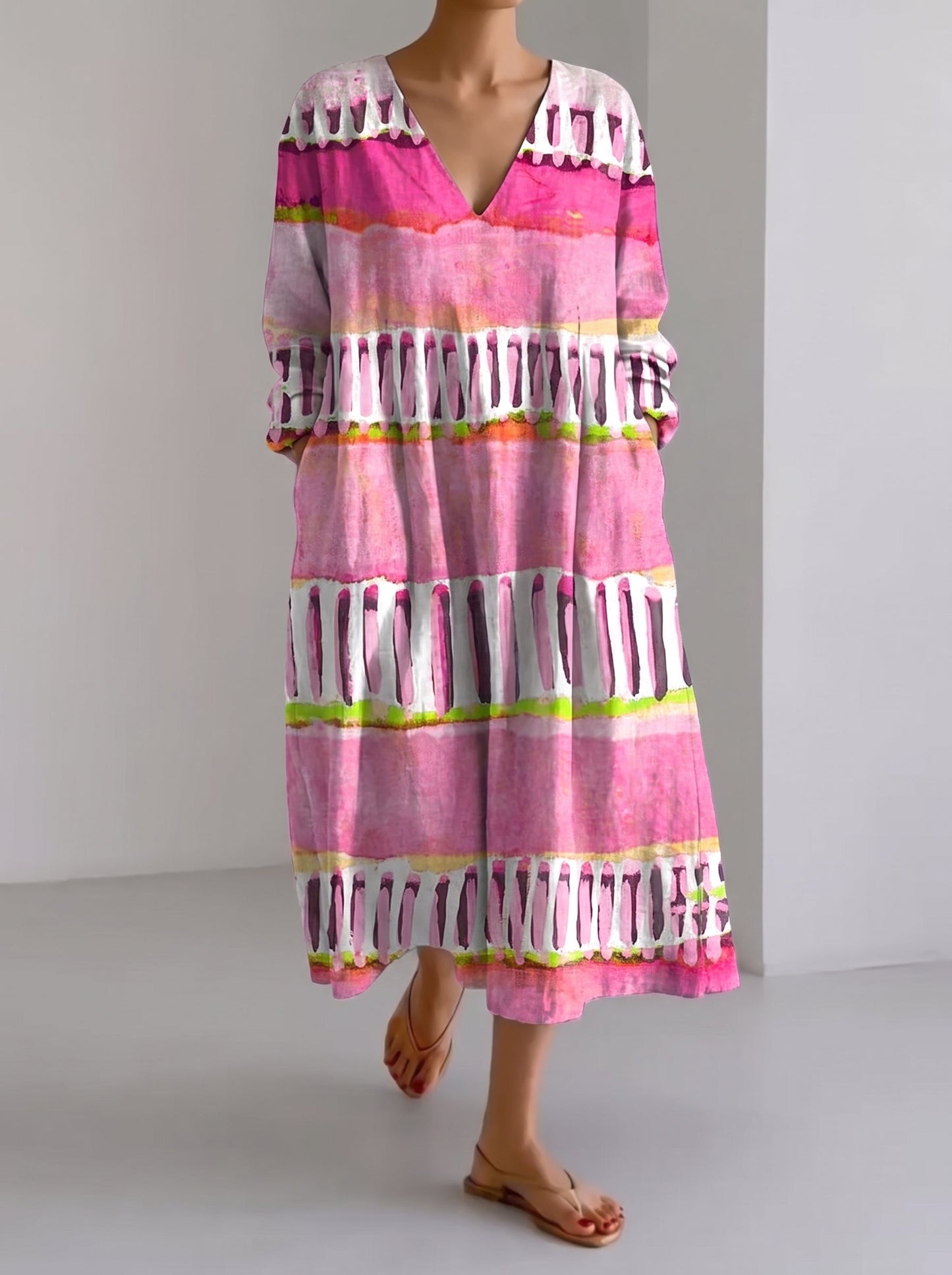 Vestido Ligero de Día Chiara - Corte Confortable para Mujer