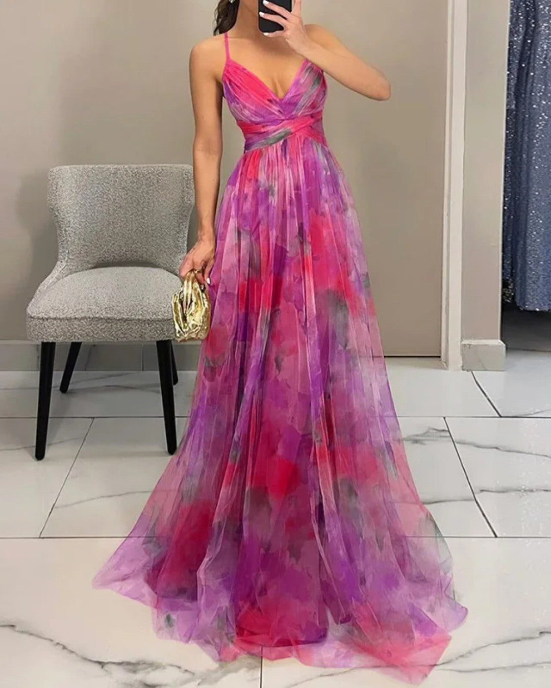 Robe Marbella en Soie Élégante – Maison Claire et Sylvie