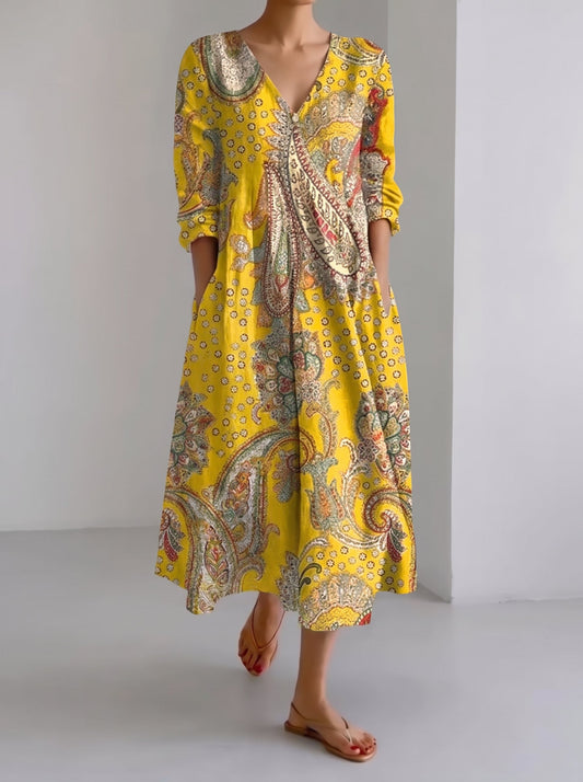 Vestido Amplio Cotidiano Eva - Corte Relajado para Mujer