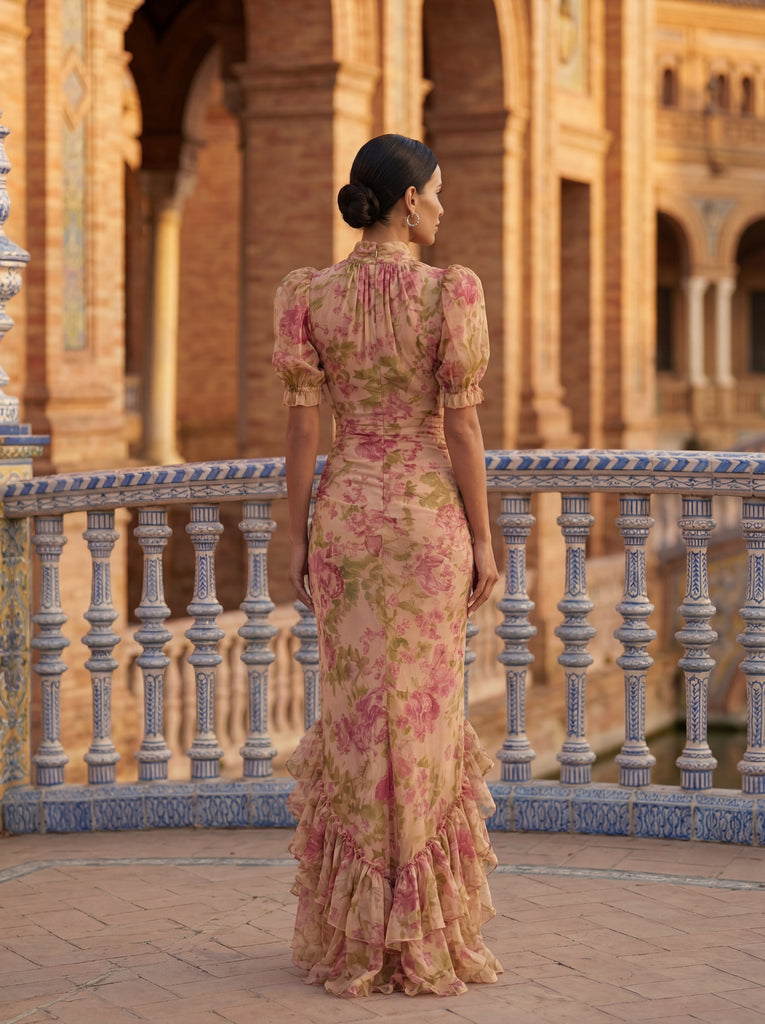 Robe Élégante Rosario en Soie – Maison Claire et Sylvie