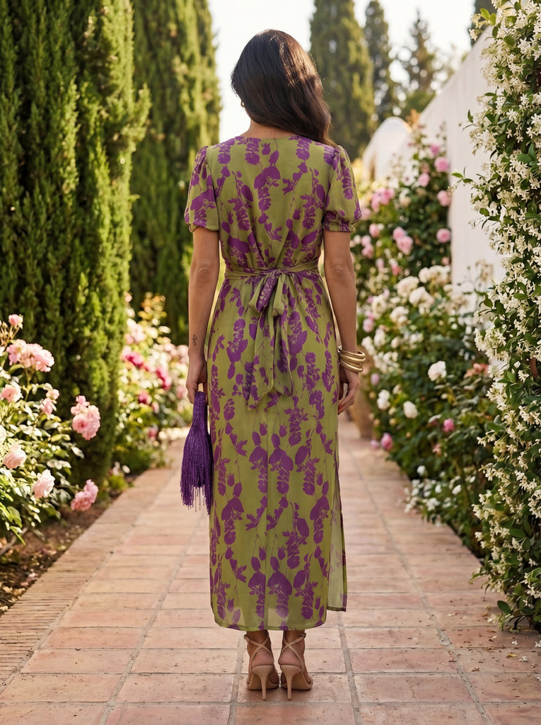 Robe Élégante en Tissu de Soie - Collection Maison Claire et Sylvie
