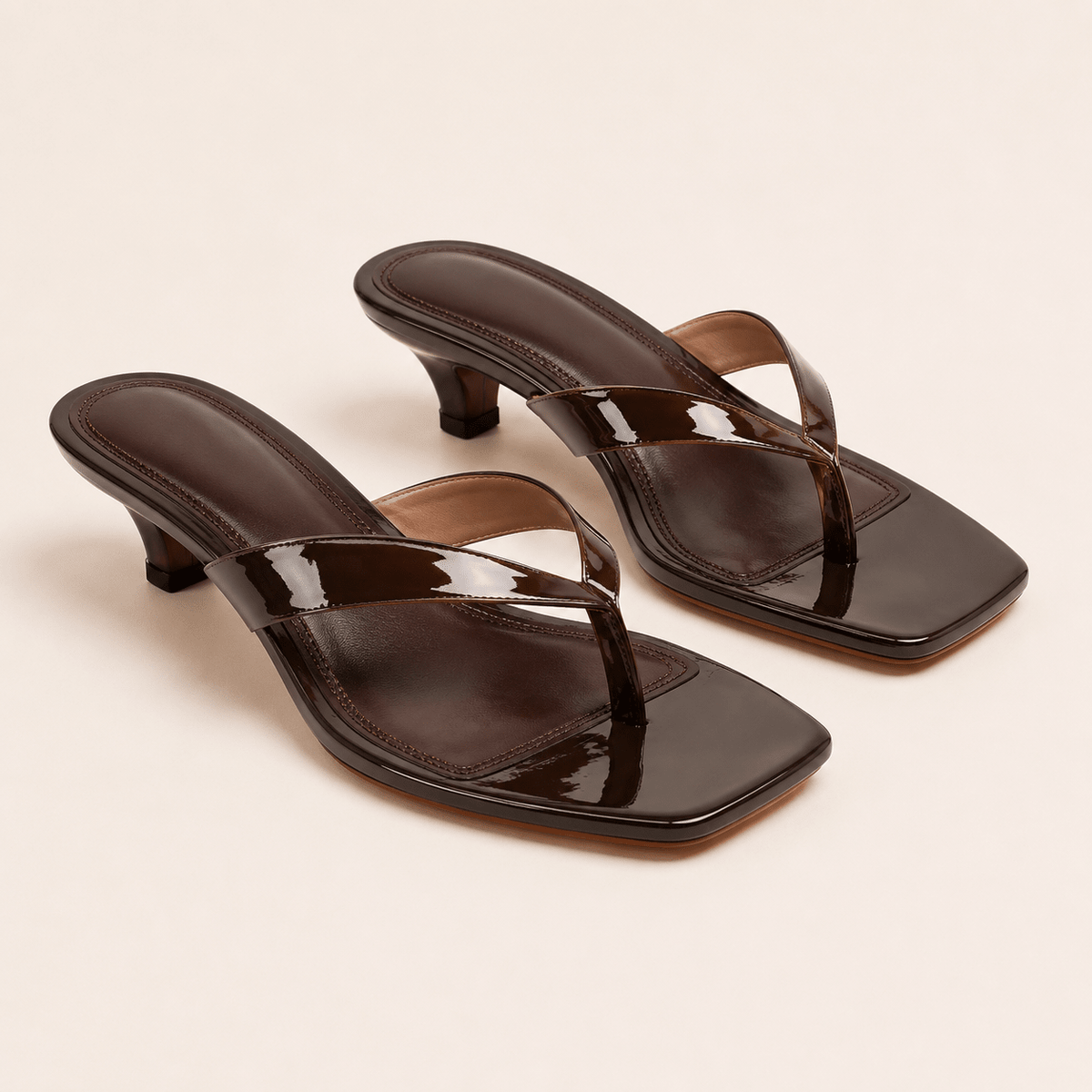 Marbella | Sandalias de tacón bajo acolchado | Siena Varelli