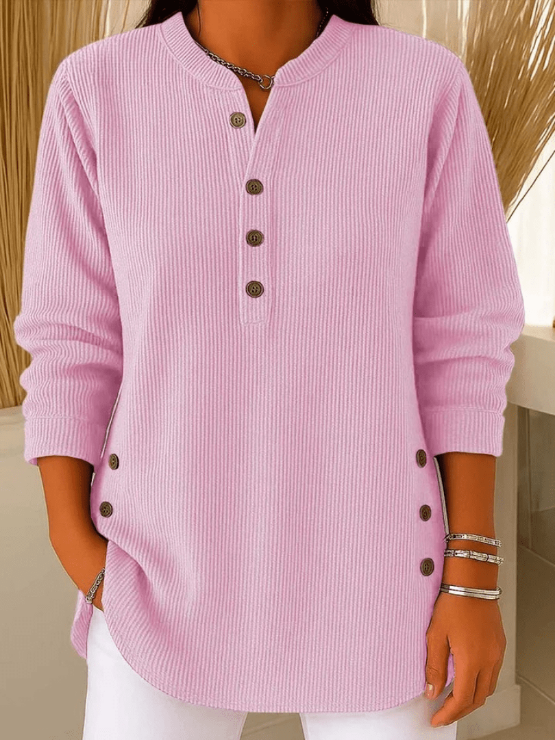 Milagros Túnica Estilo Henley | Siena Varelli