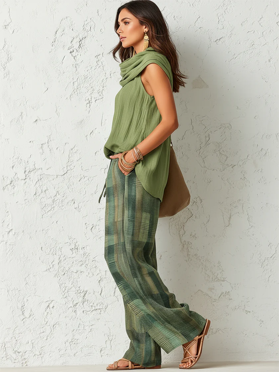 Patu Conjunto Boho que combina comodidad con un estilo elegante y relajante