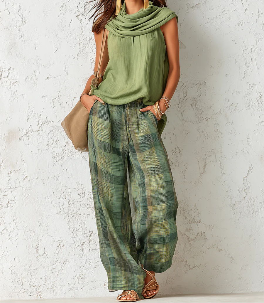 Patu Conjunto Boho que combina comodidad con un estilo elegante y relajante