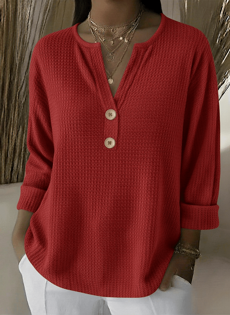 Pilar Jersey Estilo Henley | Siena Varelli