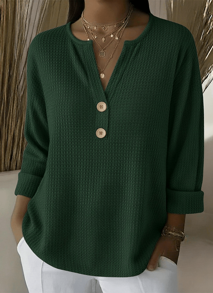 Pilar Jersey Estilo Henley | Siena Varelli